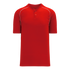 Athletic Knit Two Button Performance Baseball Jersey with Piping (BA1344)